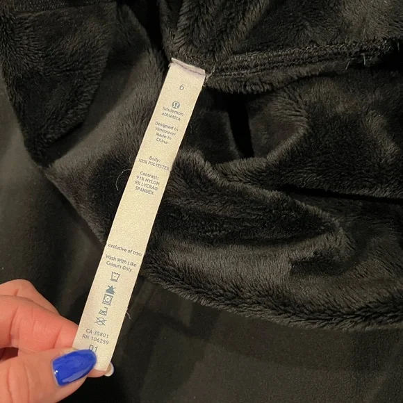 Lululemon don’t hurry be happy, reversible hoodie/sweater